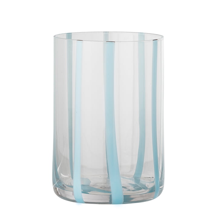 Bloomingville - Silja Drinking glass, blue