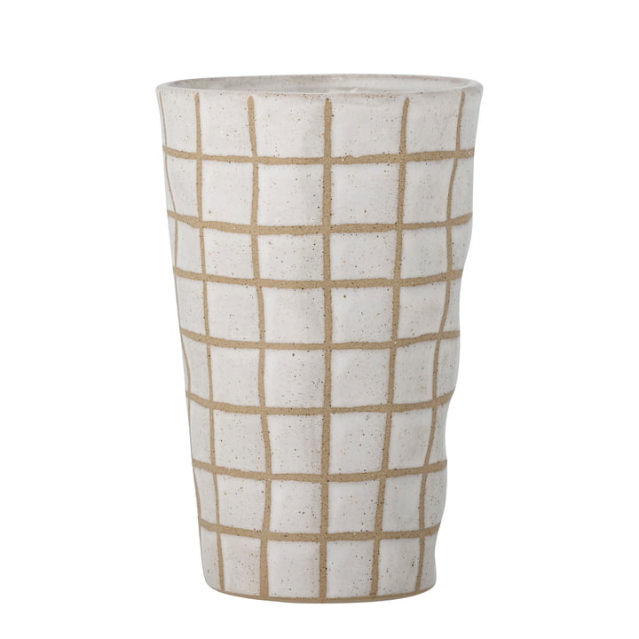 Bloomingville - Eglantine Vase, natural / white
