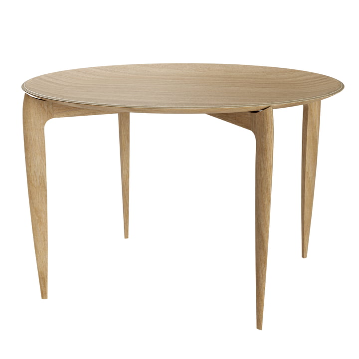 Fritz Hansen - Tray side table Ø 60 cm, oak