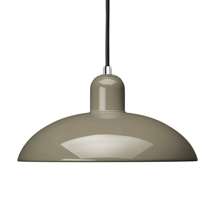 Fritz Hansen - KAISER idell 6631-P pendant lamp, olive green / chrome