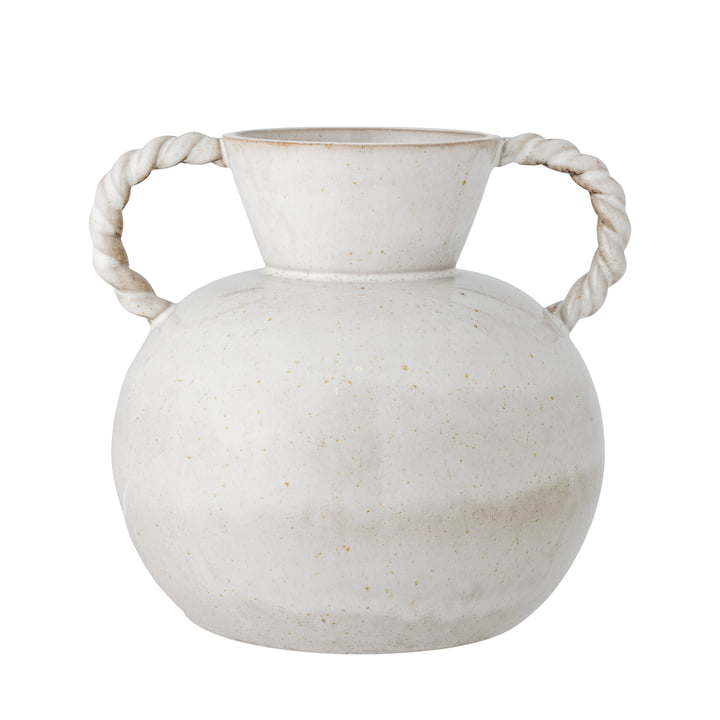 Bloomingville - Semira Vase, H 21,5 cm, white