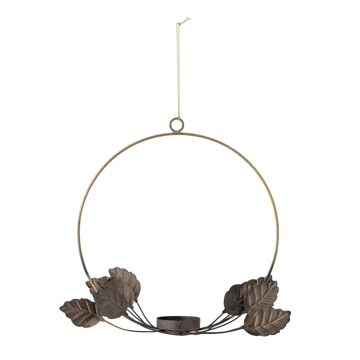 Bloomingville - Ivalou Tealight hanging, brown