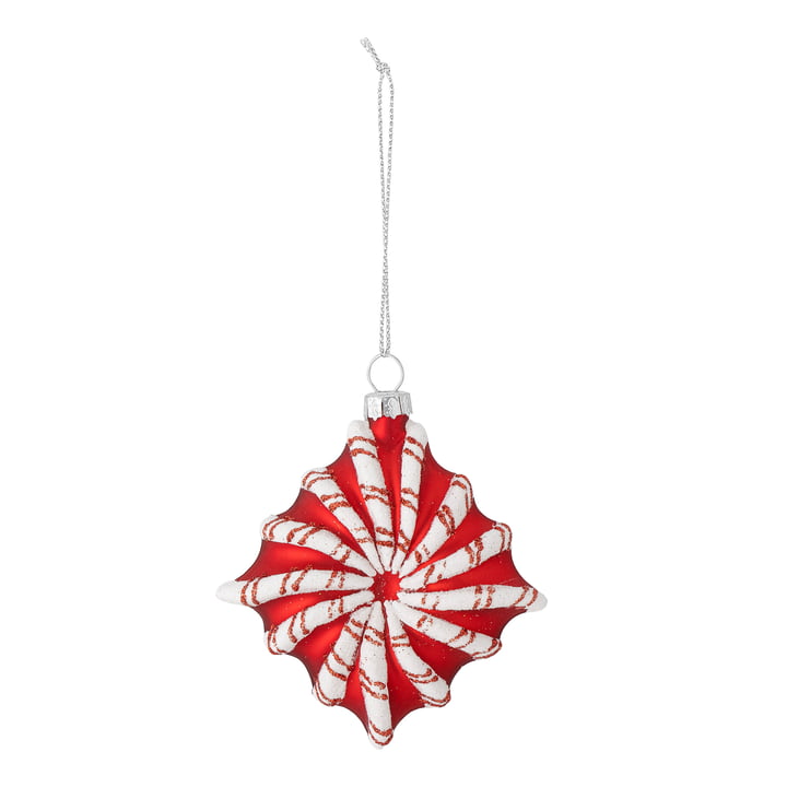 Bloomingville - Candy Ornament, red