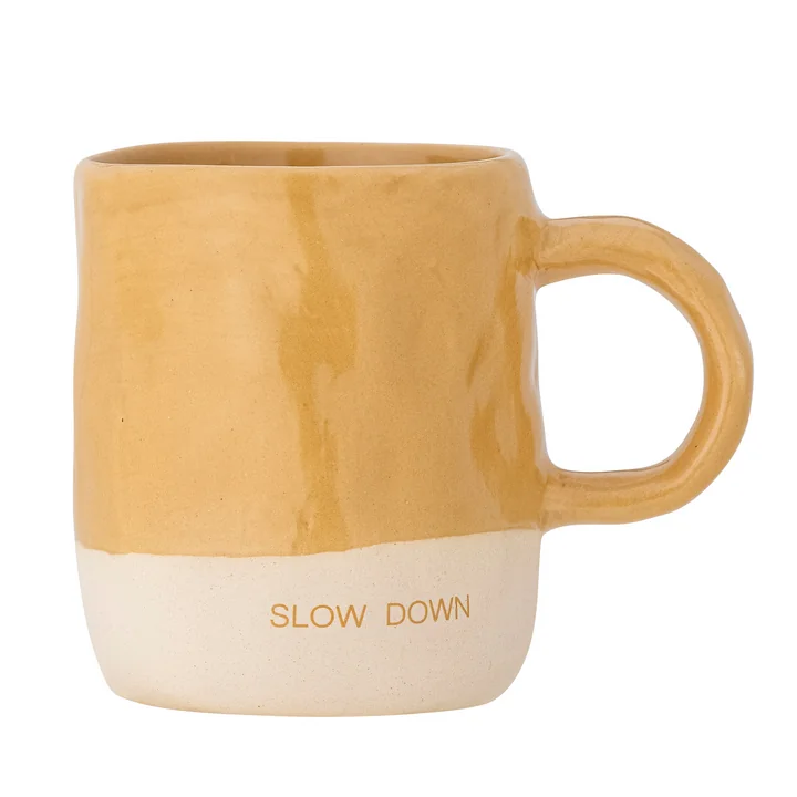 Bloomingville - Neo Cup, D 8 cm x H 10 cm, yellow