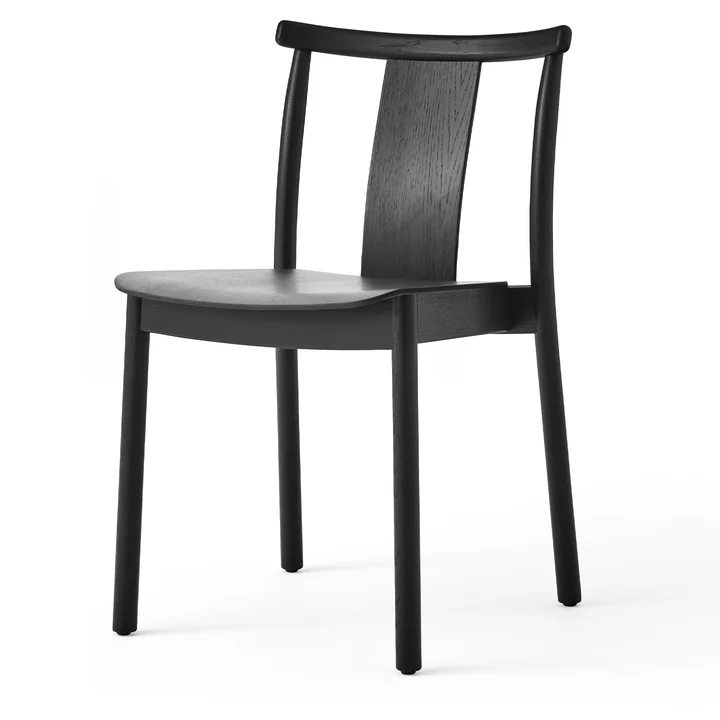 Audo - Merkur Dining Chair, black / oak black