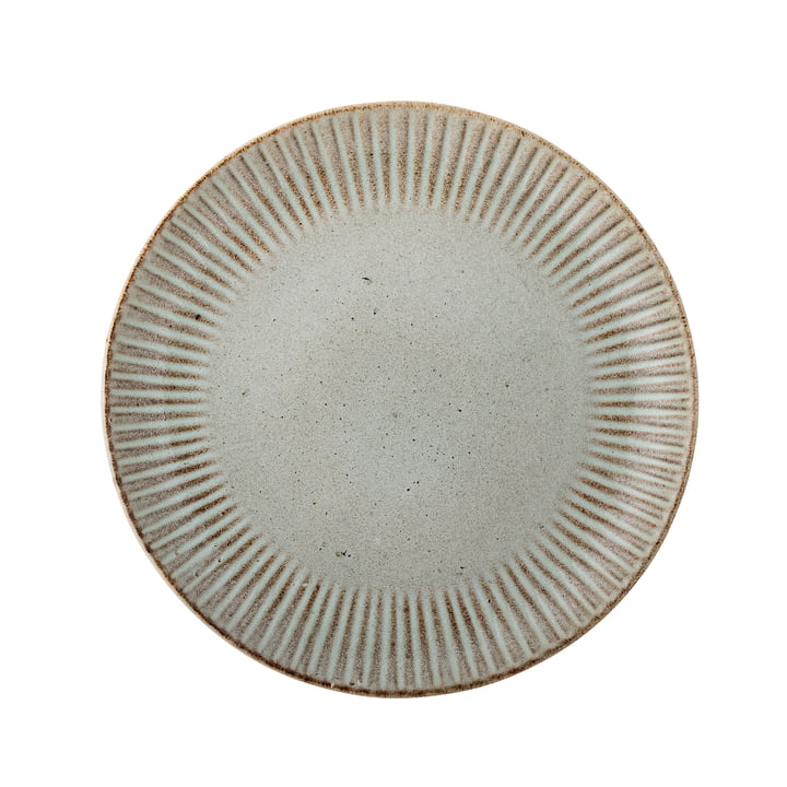 Bloomingville - Fleur Plate, D 21 cm, natural