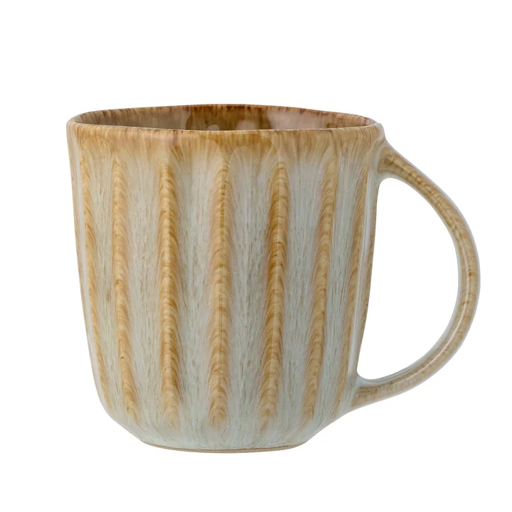 Bloomingville - Fleur mug, D 9 cm, natural