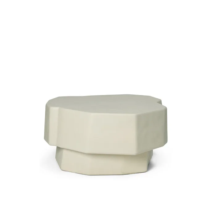 Ferm Living - Staffa Coffee table, Small, off-white