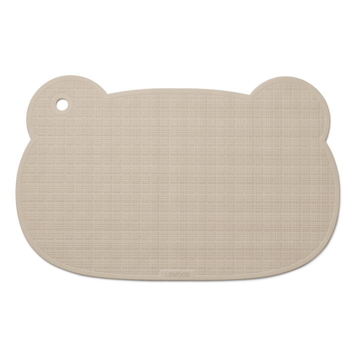 Sailor Bath mat, Mr. Bear, sandy by LIEWOOD