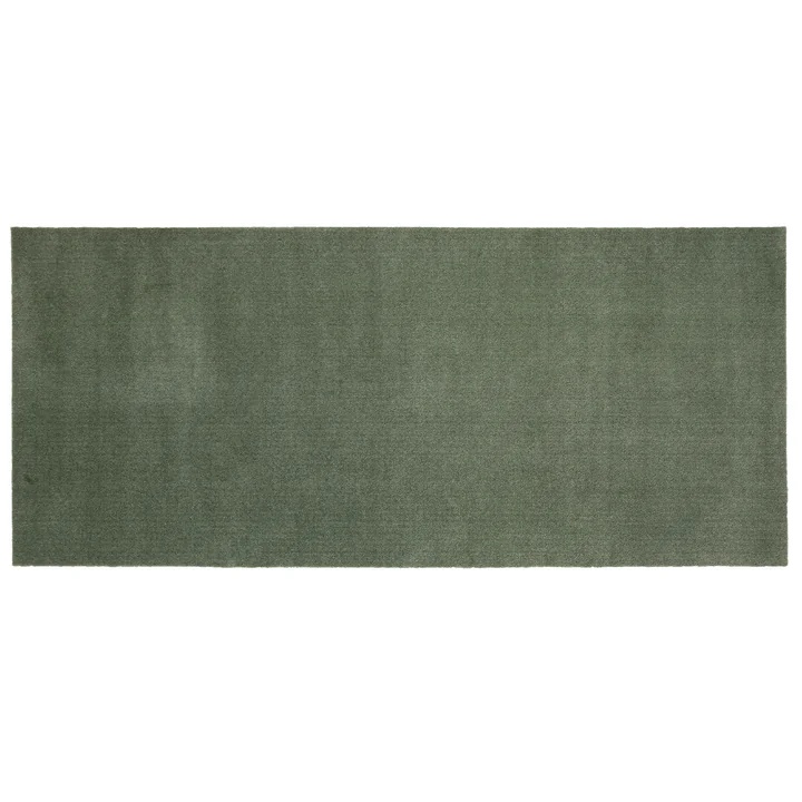 tica copenhagen - Doormat, 90 x 200 cm, Unicolor dusty green