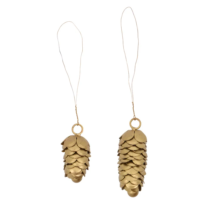 Cone Ornaments from House Doctor in color black