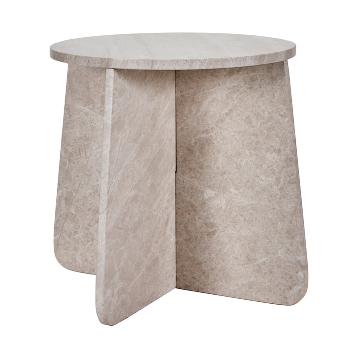 Marb Side table from House Doctor in color beige