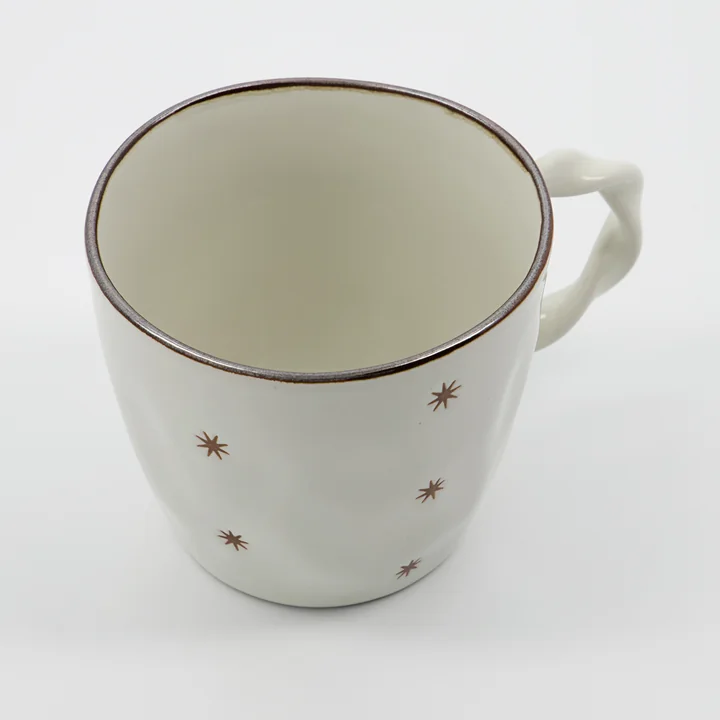 Starry Cup from House Doctor in color white (set of 2)