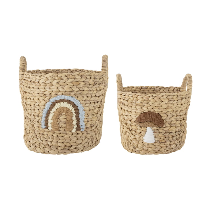 Mini Agnes storage basket from Bloomingville in color natural