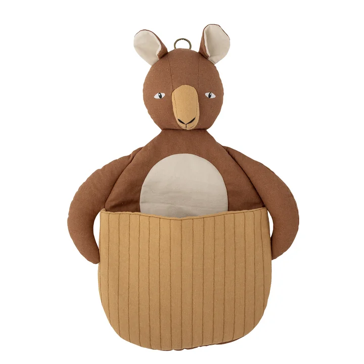 Mini Toto wall decoration from Bloomingville in color brown