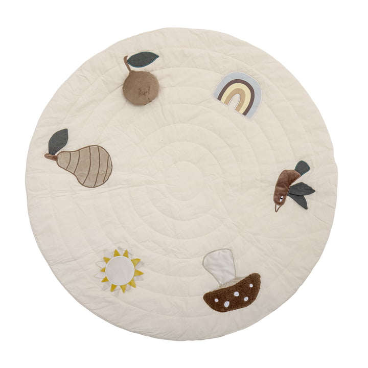 Mini Agnes play mat from Bloomingville in color white