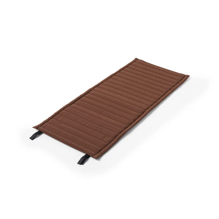 HAY - Palissade Quilted Cushion for Dining Armchair, iron red