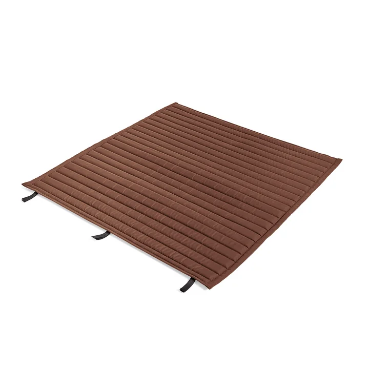 HAY - Palissade Quilted Cushion for Dining Bench, iron red