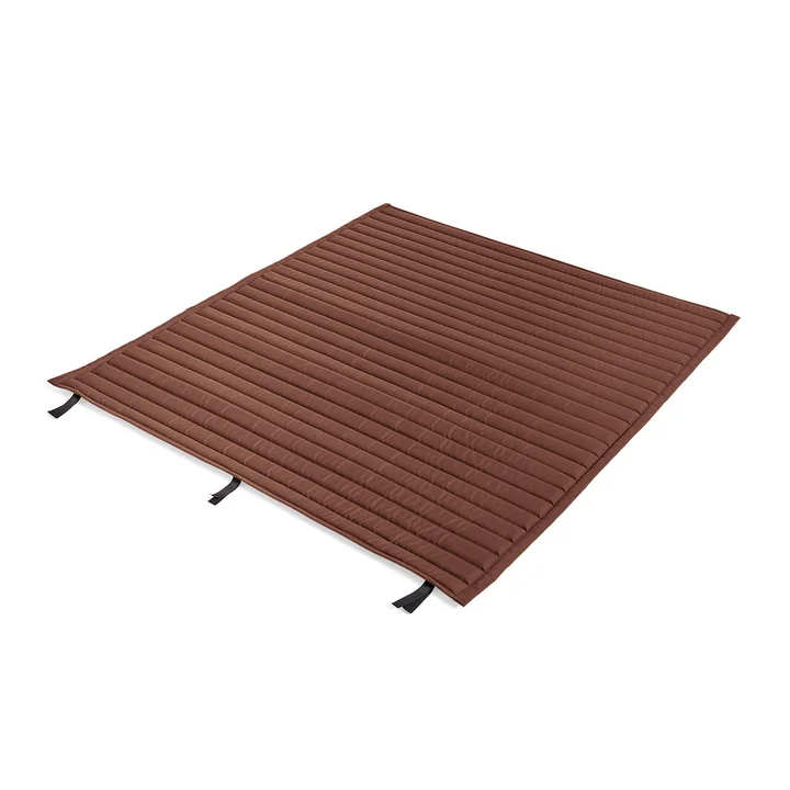 HAY - Palissade Quilted Cushion for Lounge Sofa, iron red