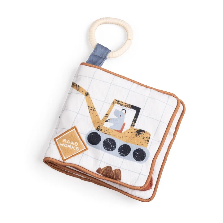 Sebra - Fabric activity book, Busy Builders