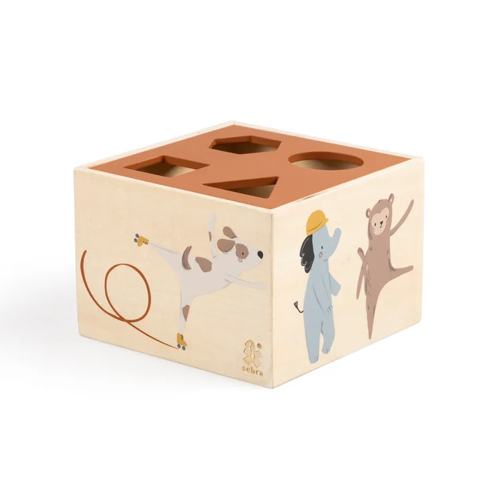 Sebra - Shape plug game, Toes / Builders