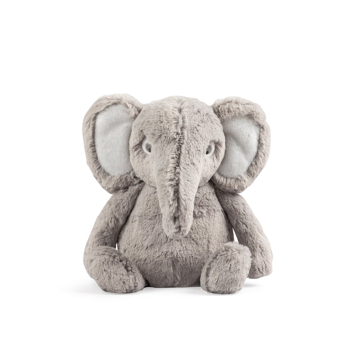Soft toy Finley the elephant, 22 cm, gray from Sebra
