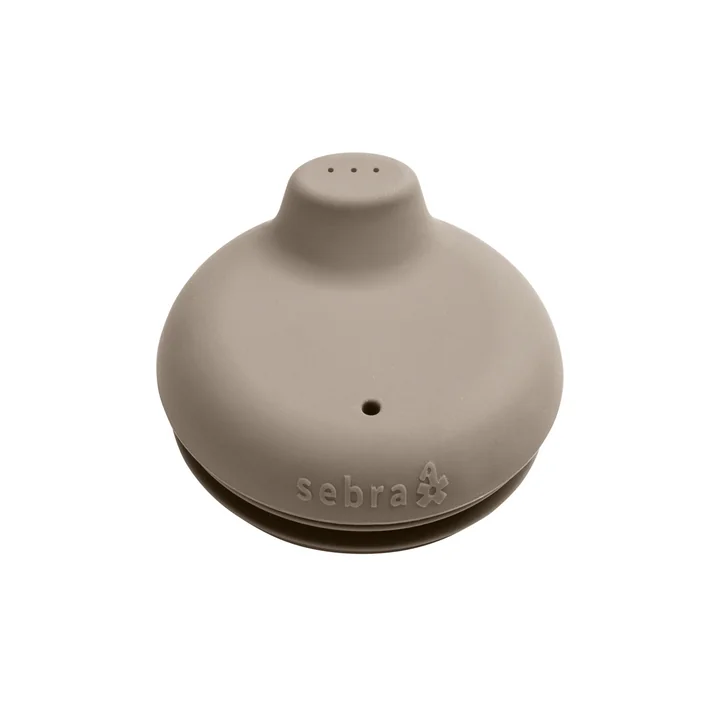 Silicone beak lid, jetty beige from Sebra