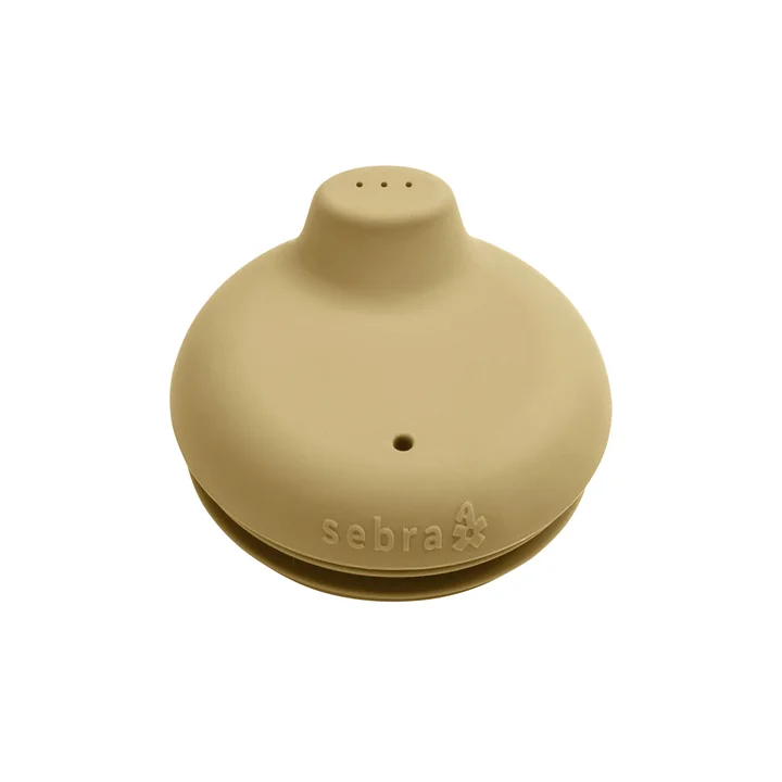 Silicone beak lid, wheat yellow from Sebra