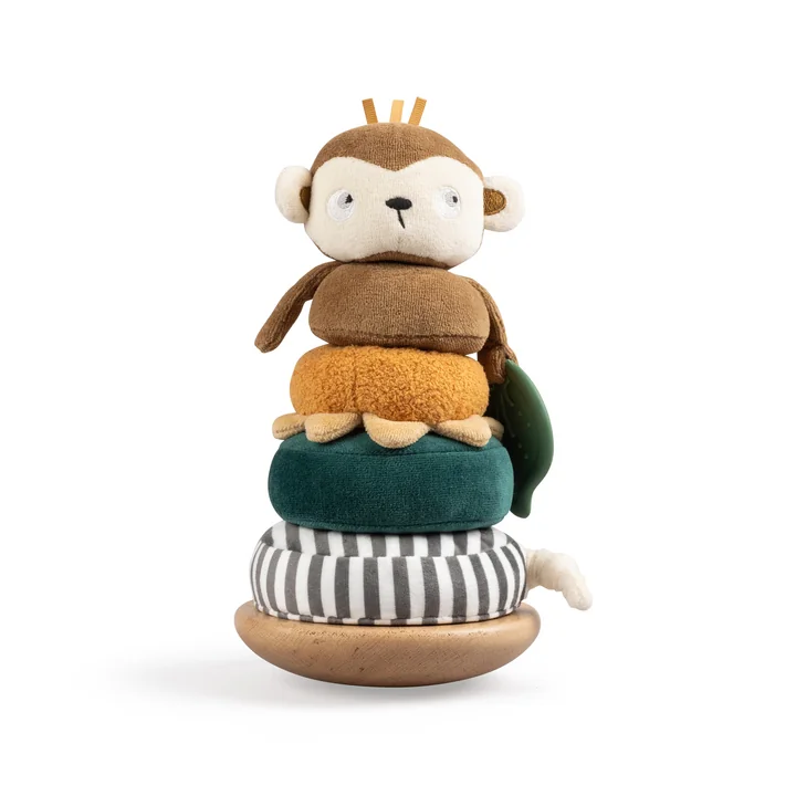 Stacking game Maci the monkey, multicolored from Sebra