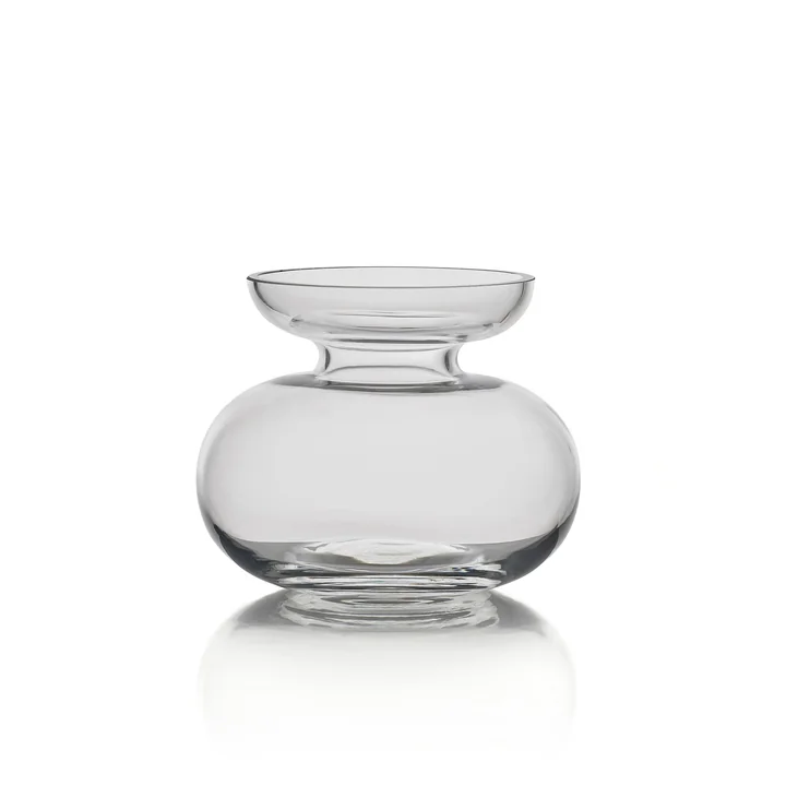 Inu Vase, Ø 11 x 9 cm, pure clear by Zone Denmark