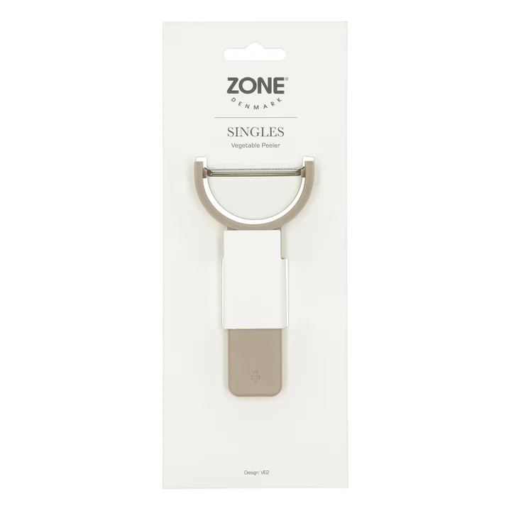 Zone Denmark - Singles Vegetable peeler, 3.2 cm, taupe