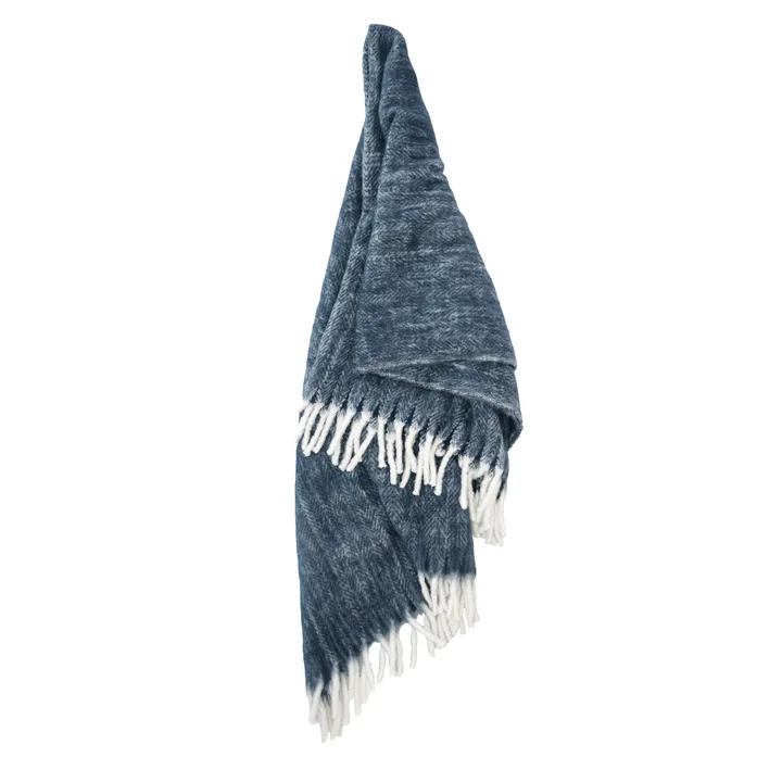 Södahl - Brushed Blanket, 150 x 200 cm, indigo
