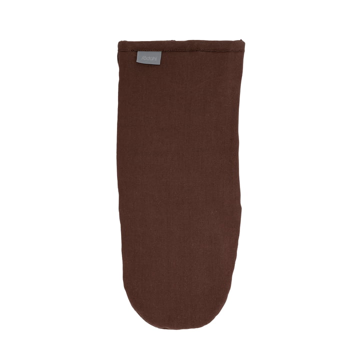 Södahl - Soft oven glove, 16 x 35 cm, coffee brown