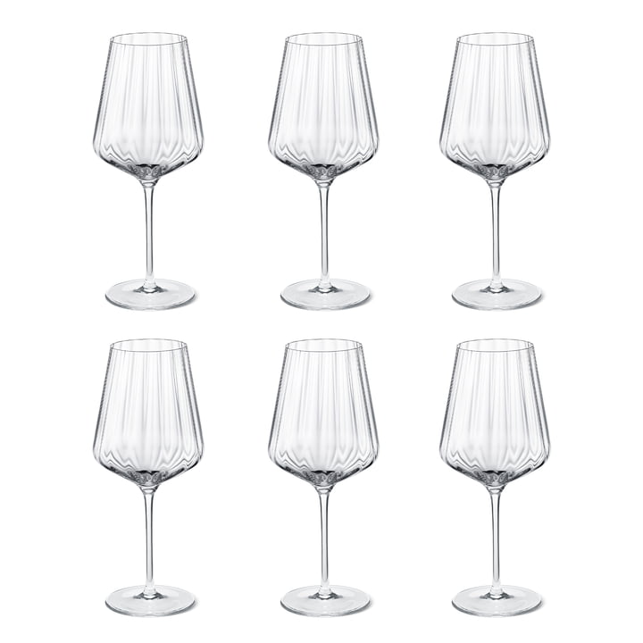 Bernadotte White wine glass, 430 ml (set of 6) from Georg Jensen