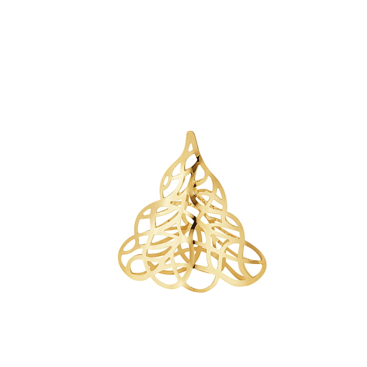 Table Christmas tree, small, gold from Georg Jensen
