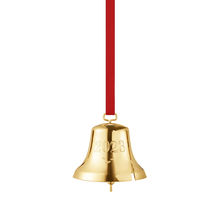 Christmas bell 2023, gold from Georg Jensen