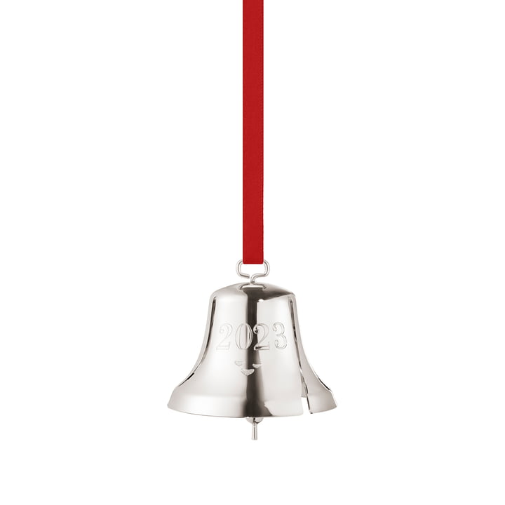 Christmas bell 2023, palladium from Georg Jensen