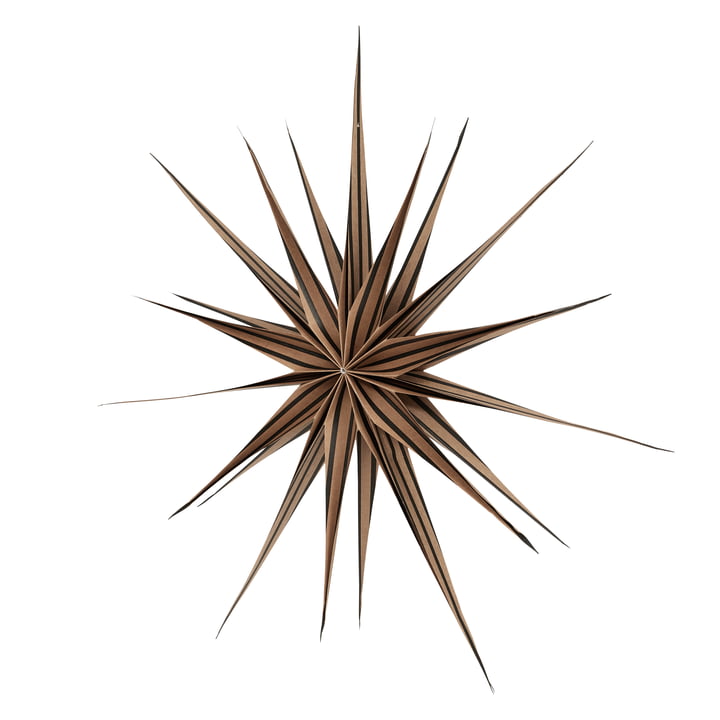 OYOY - Toppu Poinsettia, Ø 60 cm, brown / black