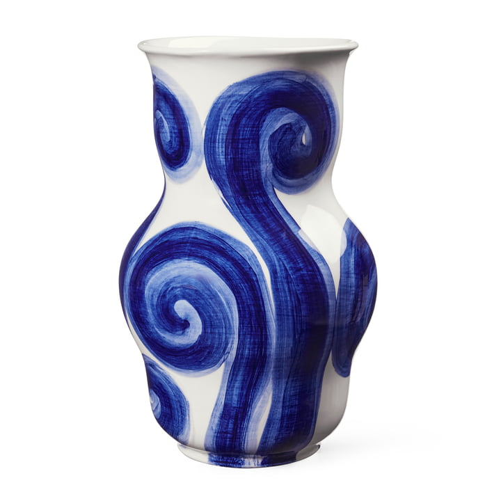 Tulle Vase from Kähler Design in color blue