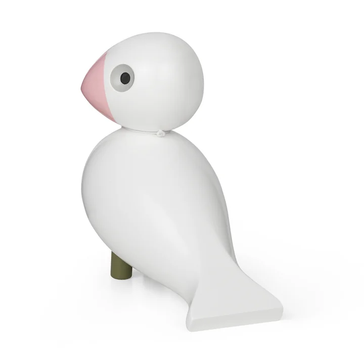 Songbird Love Charity from Kay Bojesen in the white / pink version