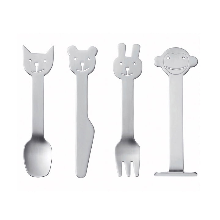 Animal Children's cutlery from Gense (4 pcs.)