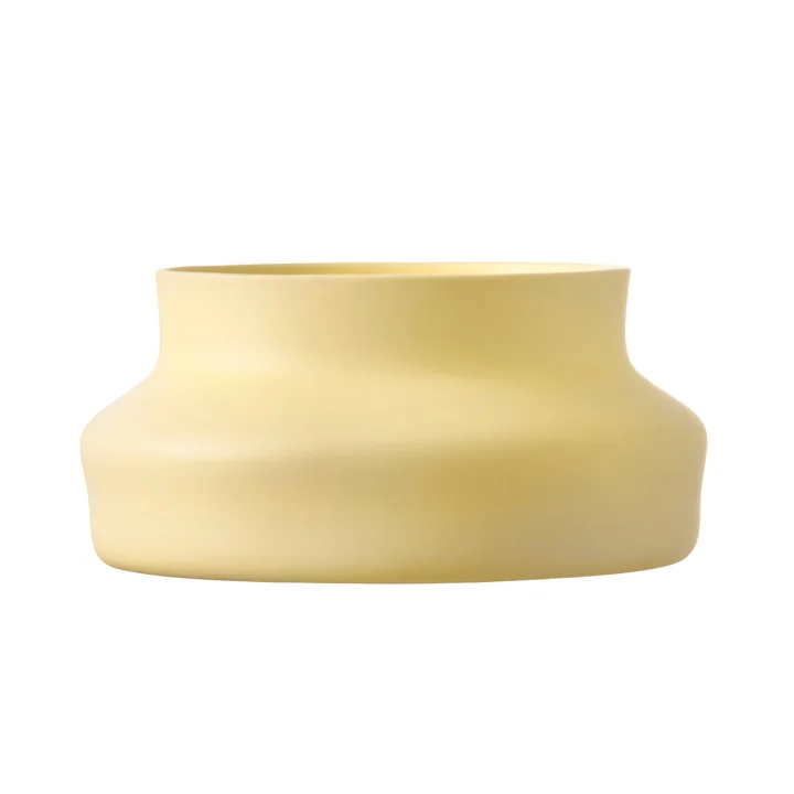 Gense - Dorotea ceramic vase, 25 x 12 cm, mellow yellow