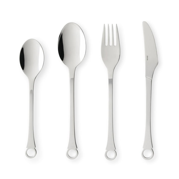 Pantry Cutlery set from Gense in the finish matte / shiny steel (16 pcs.)
