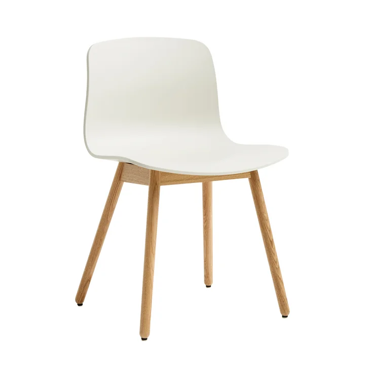 HAY - About A Chair AAC 12 , lacquered oak / melange cream 2. 0
