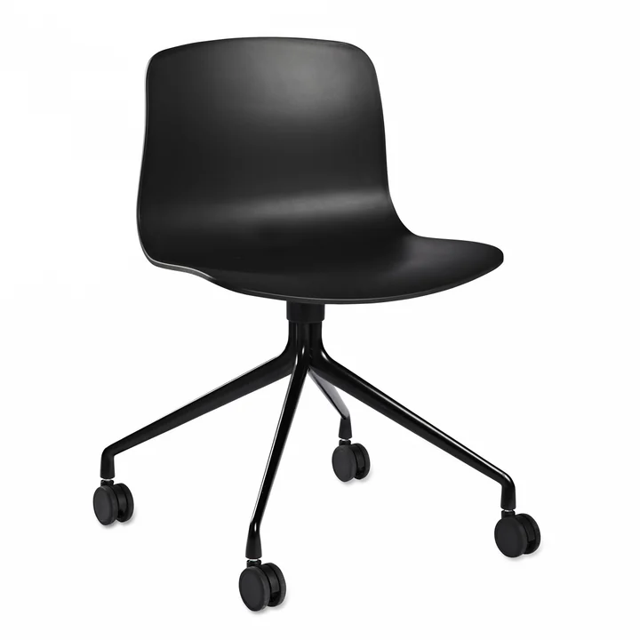 HAY - About A Chair AAC 14, aluminum black / black 2. 0
