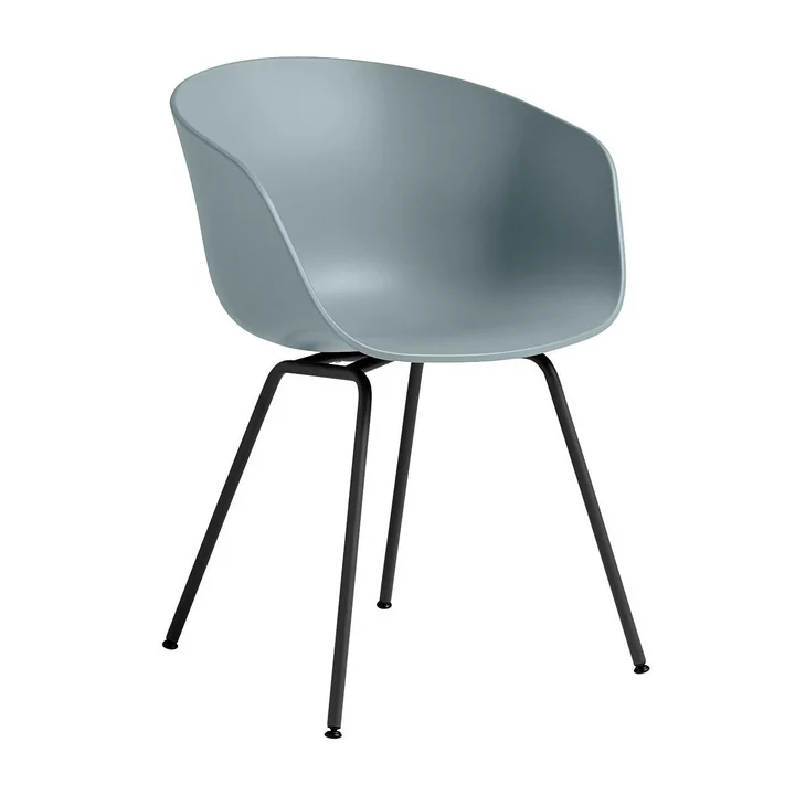 HAY - About A Chair AAC 26 , steel black / dusty blue 2. 0