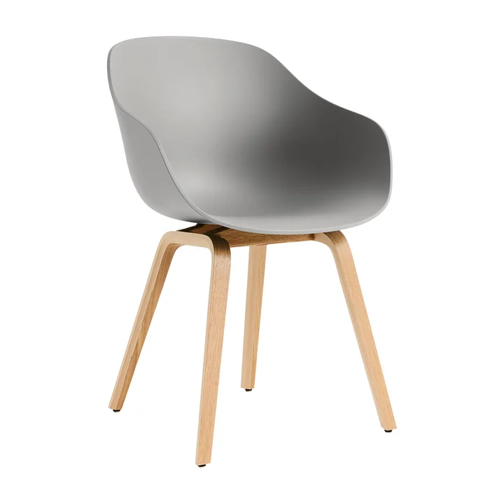 HAY - About a Chair AAC 222, lacquered oak / concrete grey 2. 0