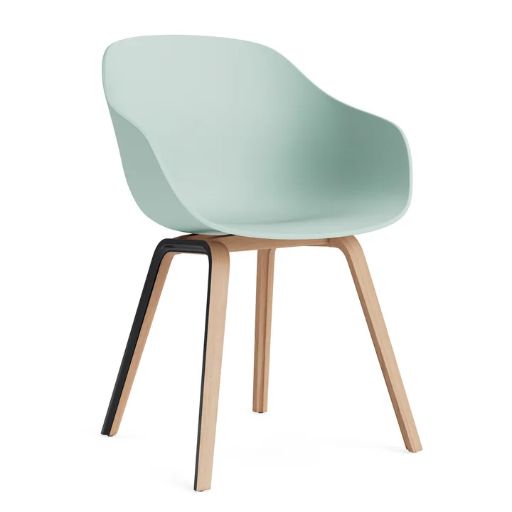 HAY - About a Chair AAC 222, lacquered oak / dusty mint 2. 0
