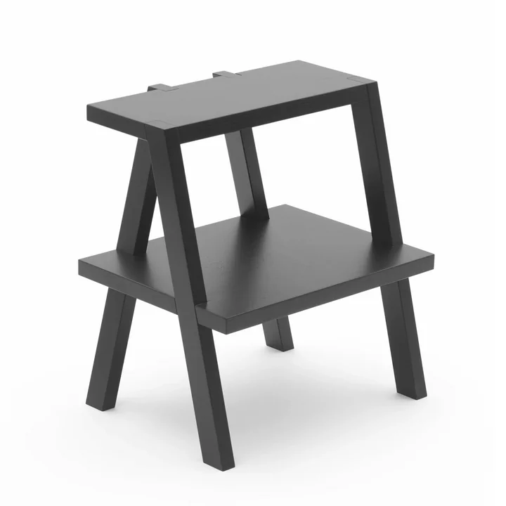 Auerberg - AEKI Stool, black ash