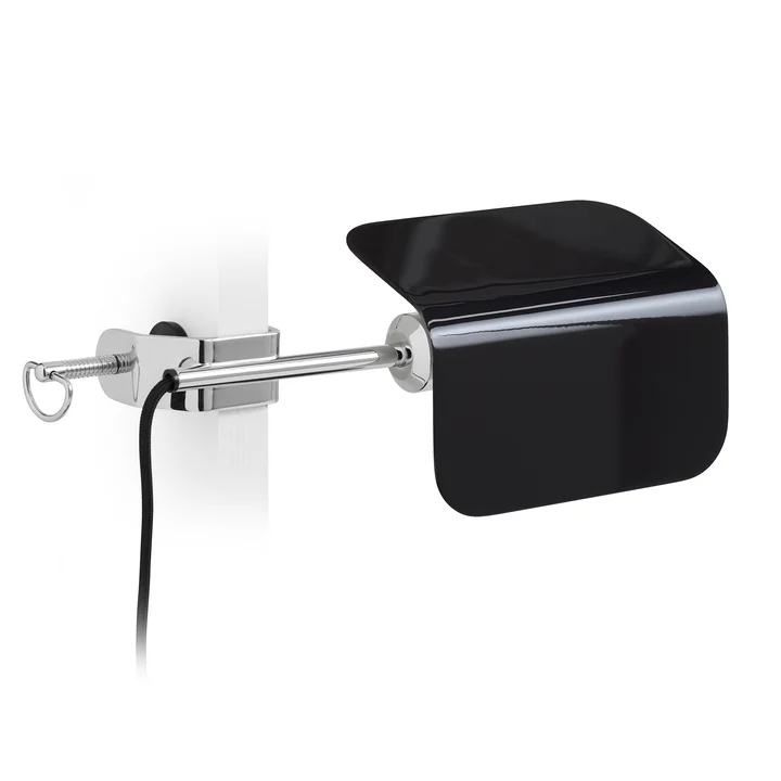 Apex Clamp lamp, iron black from HAY